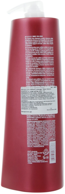 Szampon do włosów farbowanych - Joico Color Endure Shampoo For Long-Lasting Color — Zdjęcie N3