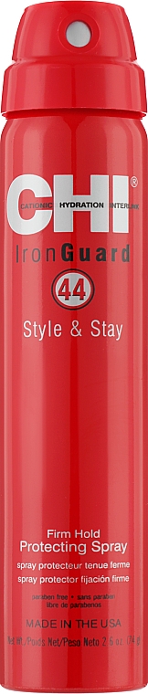 Mocny lakier chroniący włosy przed temperaturą - CHI 44 Iron Guard Style & Stay Firm Hold Protecting Spray