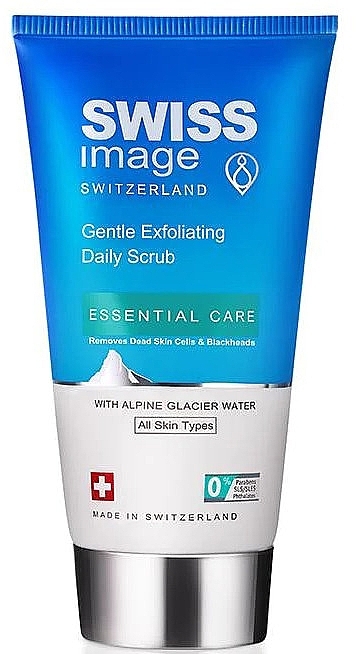 Peeling do twarzy - Swiss Image Essential Care Gentle Exfoliating Daily Scrub  — Zdjęcie N1