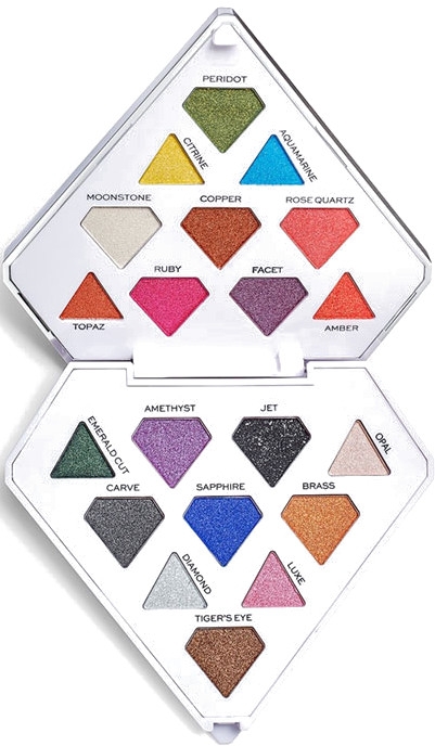 Paleta cieni do powiek - I Heart Revolution Diamond Bright Palette