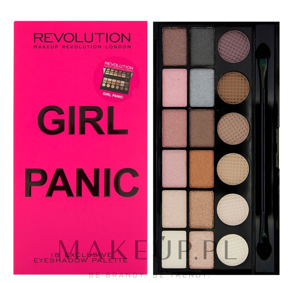 Makeup Revolution GIRL PANIC Eyeshadow Palette