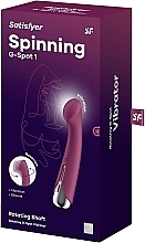 Wibrator punktu G, czerwony - Satisfyer Spinning G-Spot 1 Red — Zdjęcie N1