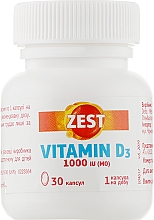Suplement diety Witamina D3 - ZEST — Zdjęcie N2
