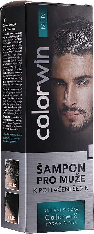Szampon do siwych włosów dla mężczyzn - Colorwin Shampoo For Men — Zdjęcie N1