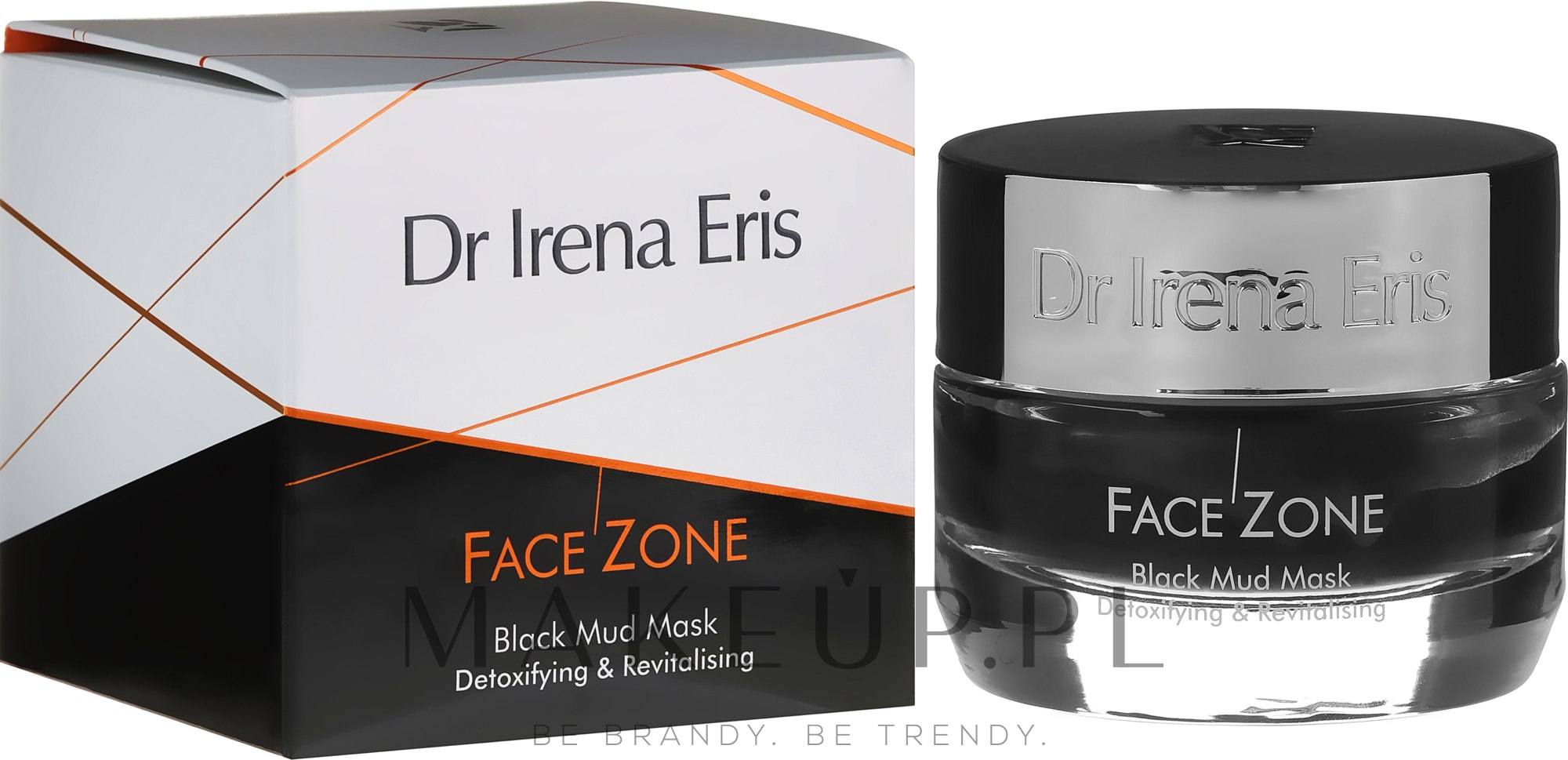 Detoksykująco-rewitalizująca czarna błotna maska do twarzy - Dr Irena Eris Face Zone  — Zdjęcie 50 ml