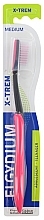 Kup Szczoteczka do zębów dla nastolatków X-Trem średnia, różowa - Elgydium X-Trem Medium Toothbrush
