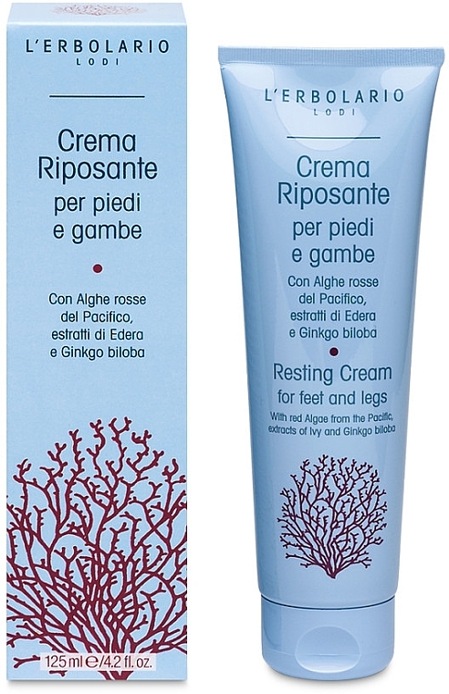 Relaksujący krem ​​do stóp i nóg - L'Erbolario Resting Cream For Feet And Legs — Zdjęcie N1