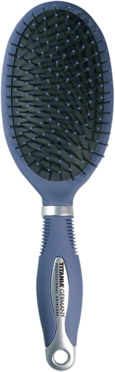 Masująca szczotka do włosów owalna, 26 cm - Titania Salon Professional — Zdjęcie N1