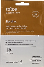 Kup Maska-kokon odżywczo-regenerująca na twarz, szyję i dekolt - Tołpa Dermo Face Lipidro