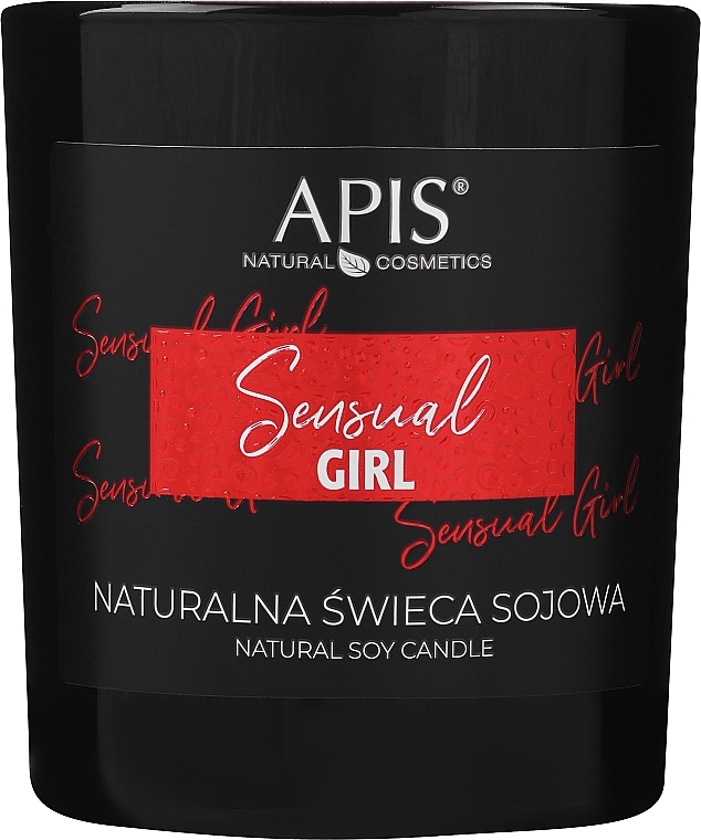 Naturalna świeca sojowa - APIS Professional Sensual Girl