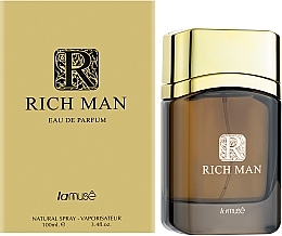 Lattafa Perfumes La Muse Rich Man - Woda perfumowana — Zdjęcie N2