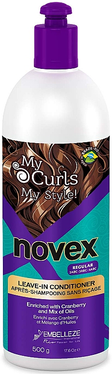 Odżywka bez spłukiwania do loków - Novex My Curls Memorizer Leave-In Conditioner — Zdjęcie N1