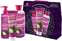 Kup Zestaw Winogrono i limonka - Dermacol Aroma Ritual Grape & Lime (sh/gel/250ml + l/soap/250ml + b/foam/500ml)