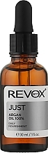 Olej arganowy - Revox Just 100% Natural Argan Oil  — Zdjęcie N1
