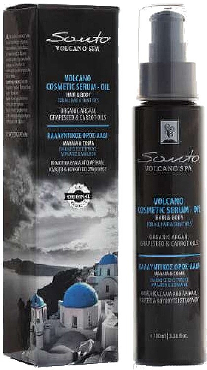 Serum do włosów i ciała - Santo Volcano Spa Hair & Body Serum – Oil