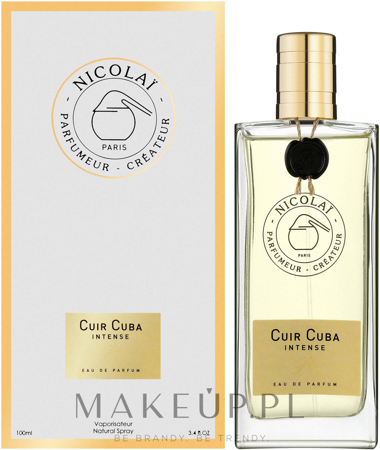 Nicolai Parfumeur Createur Cuir Cuba Intense - Woda perfumowana — Zdjęcie 100 ml