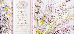 Kup Zestaw mydeł Toskańska lawenda - Saponificio Artigianale Fiorentino Lavender Toscana (soap/3x125g)
