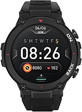 Smartwatch dla mężczyzn, czarny - Garett Smartwatch GRS — Zdjęcie N1