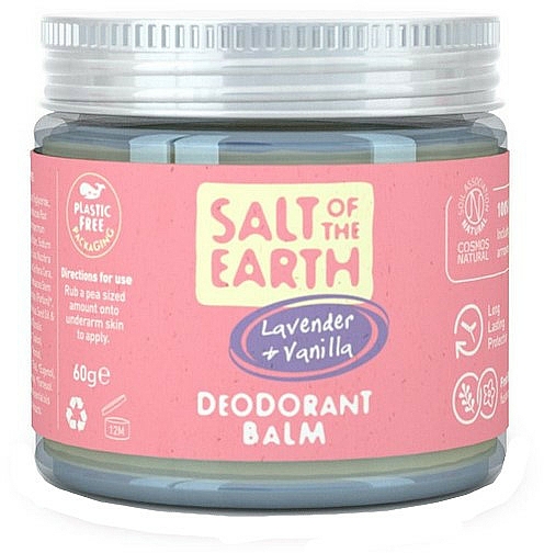 Naturalny balsam dezodorujący - Salt of the Earth Lavender & Vanilla Deodorant Balm — Zdjęcie N1