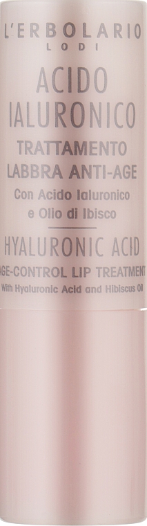 Nawilżająco-odżywczy balsam do ust z kwasem hialuronowym - L'Erbolario Hyaluronic Acid Age-Control Lip — Zdjęcie N1