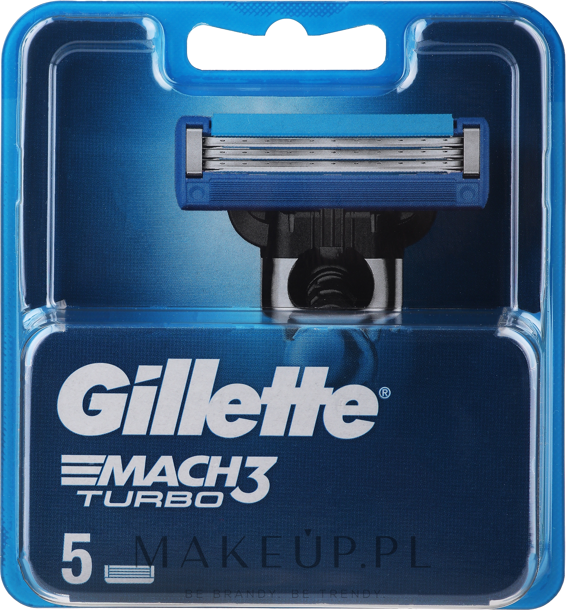 Wymienne ostrza do maszynki do golenia - Gillette Mach 3 Turbo 3D Motion — Zdjęcie 5 szt.