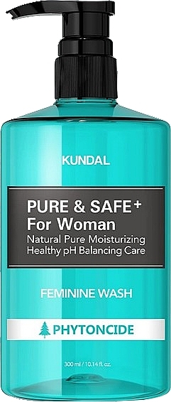 Środek higieny intymnej dla kobiet - Kundal Pure & Safe Feminine Wash Phytoncide — Zdjęcie N1