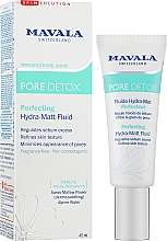 Matujący fluid nawilżający - Mavala Pore Detox Perfecting Hydra-Matt Fluid — Zdjęcie N2