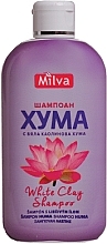 Kup Głęboko oczyszczający szampon z białą glinką przeciw łupieżowi i wypadaniu włosów - Milva Huma White Clay Shampoo