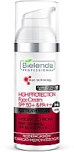 Kup Regenerujący krem ochronny do twarzy SPF 50 - Bielenda Professional Post Treatment Care High Protection Face Cream PA++