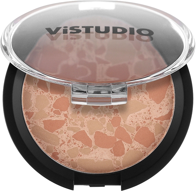 PRZECENA! Puder w kompakcie Palladio - Vistudio Compact face powder Palladio effect * — Zdjęcie N1