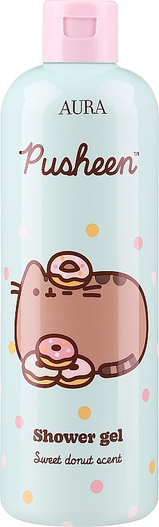 Żel pod prysznic o słodkim zapachu pączków - Aura Cosmetics Pusheen Shower Gel Sweet Donut Scent — Zdjęcie N1