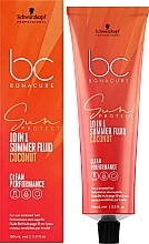 Wielofunkcyjny fluid do włosów na lato - Schwarzkopf Professional Bonacure Sun Protect 10-In-1 Summer Fluid Coconut — Zdjęcie N2