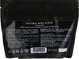 Naturalny peeling solny do ciała Brzoskwinia i Migdał - Enjoy & Joy Enjoy Eco Peach and Almond Body Scrub — Zdjęcie N2