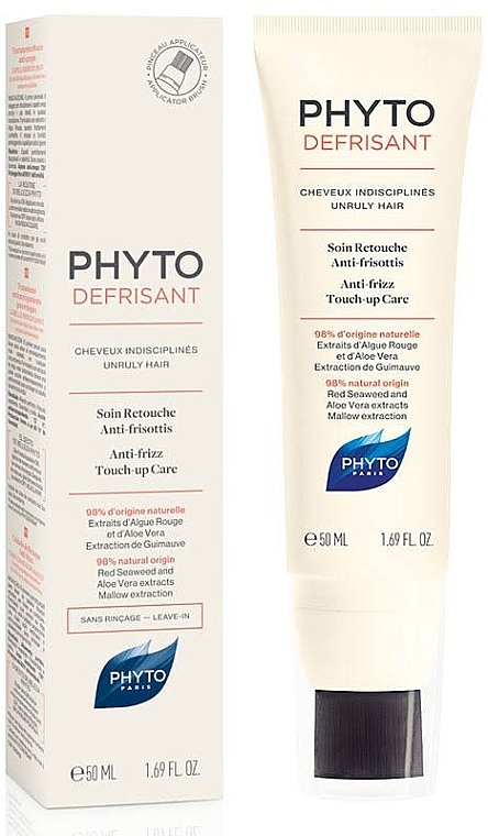 PRZECENA! Zabieg dla włosów kręconych i niesfornych - Phyto Defrisant Anti-Frizz Touch-Up Care * — Zdjęcie N1