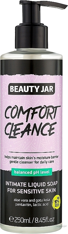 Mydło w płynie do higieny intymnej Comfort Cleanse - Beauty Jar Intimate Soap  — Zdjęcie N1