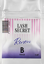 Zestaw do laminowania rzęs B - Lash Secret Stage B Renew — Zdjęcie N3