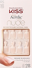 Kup Zestaw sztucznych paznokci, nude - Kiss Salon Acrylic Nude Nails Breathtaking