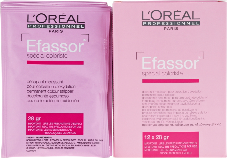 Ściągacz koloru do włosów - L'Oreal Professionnel Efassor