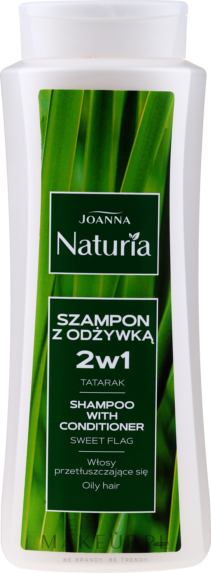 Szampon z odżywką do włosów przetłuszczających się Tatarak - Joanna Naturia — Zdjęcie 500 ml