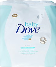 Chusteczki nawilżane do skóry wrażliwej, 200szt - Dove Baby Sensitive Moisture Wipes — фото N1