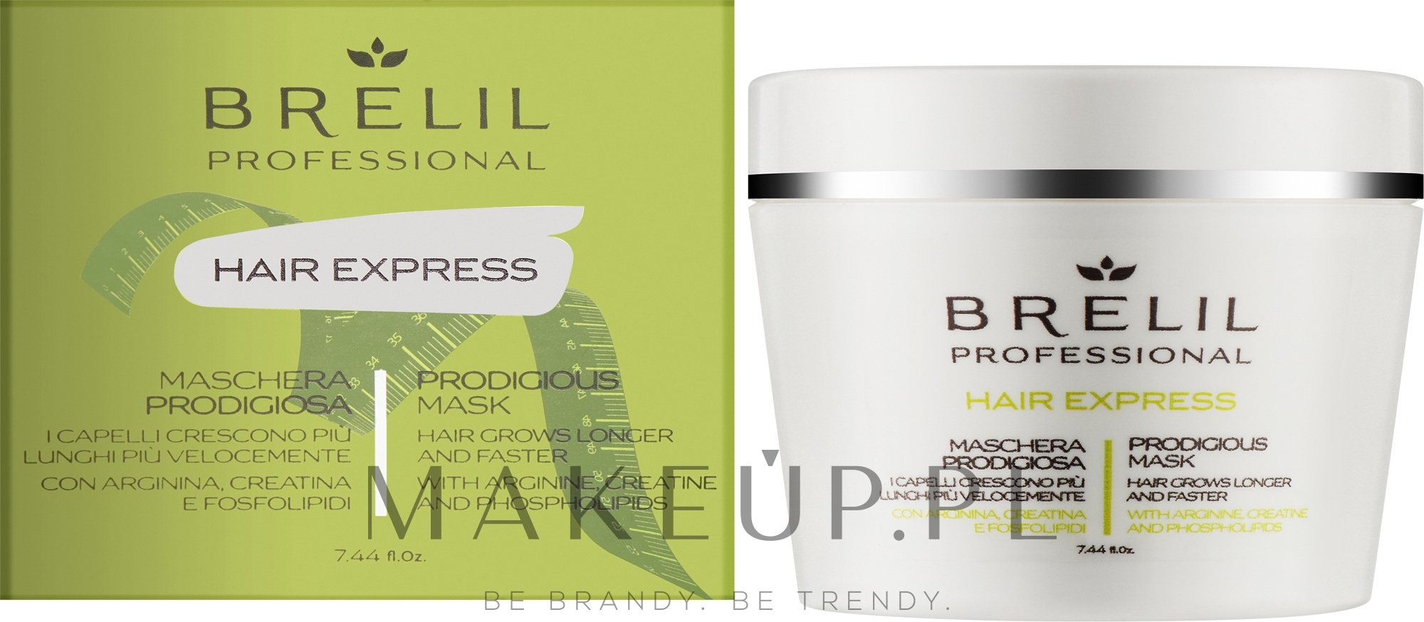 Ekspresowa maska do włosów - Brelil Professional Hair Express Prodigious Mask — Zdjęcie 220 ml