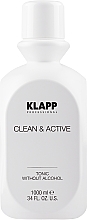 Tonik do twarzy bez alkoholu - Klapp Clean & Active Tonic without Alcohol — Zdjęcie N5