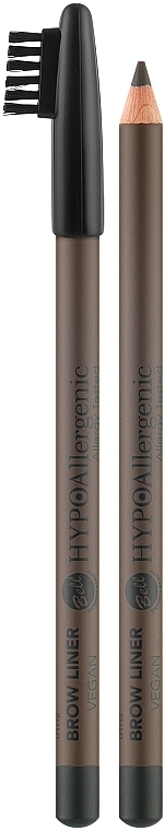 Kredka do brwi - Bell Hypoallergenic Eyebrow Pencil Brow Liner