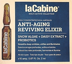 Odmładzające ampułki do twarzy - La Cabine Anti-Aging Revive Elixir Ampoules — Zdjęcie N1