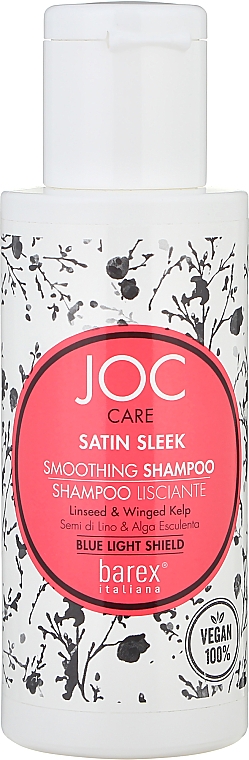 Szampon wygładzający do włosów niesfornych - Barex Joc Care Satin Sleek Smoothing Shampoo