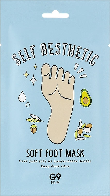 Nawilżająca maseczka do stóp - G9Skin Self Aesthetic Soft Foot Mask