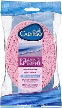 Gąbka do kąpieli, różowa - Calypso Relaxing Moment — Zdjęcie N1