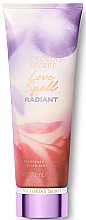 Perfumowany balsam do ciała - Victoria's Secret Love Spell Radiant Fragrance Body Lotion — Zdjęcie N1