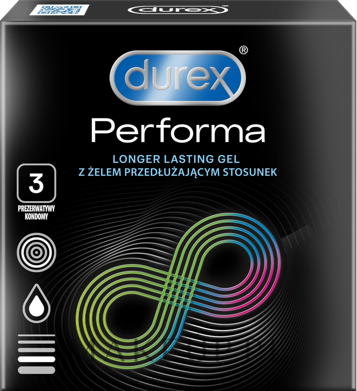 Prezerwatywy, 3 szt. - Durex Performa Condoms — Zdjęcie 3 szt.