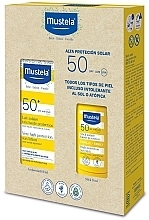 Kup Zestaw do odżywienia włosów - Mustela Bebe Sun Protection SPF50 (b/milk/100ml + stick/9ml)
